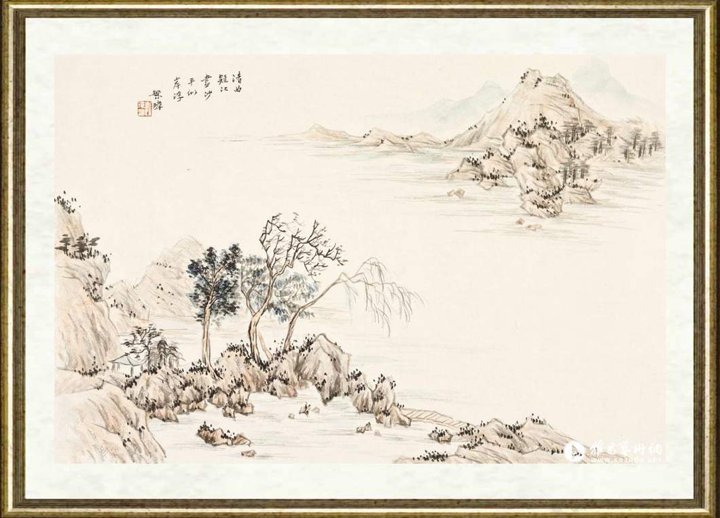 孟繁玮_渚曲疑江尽 沙平似岸浮